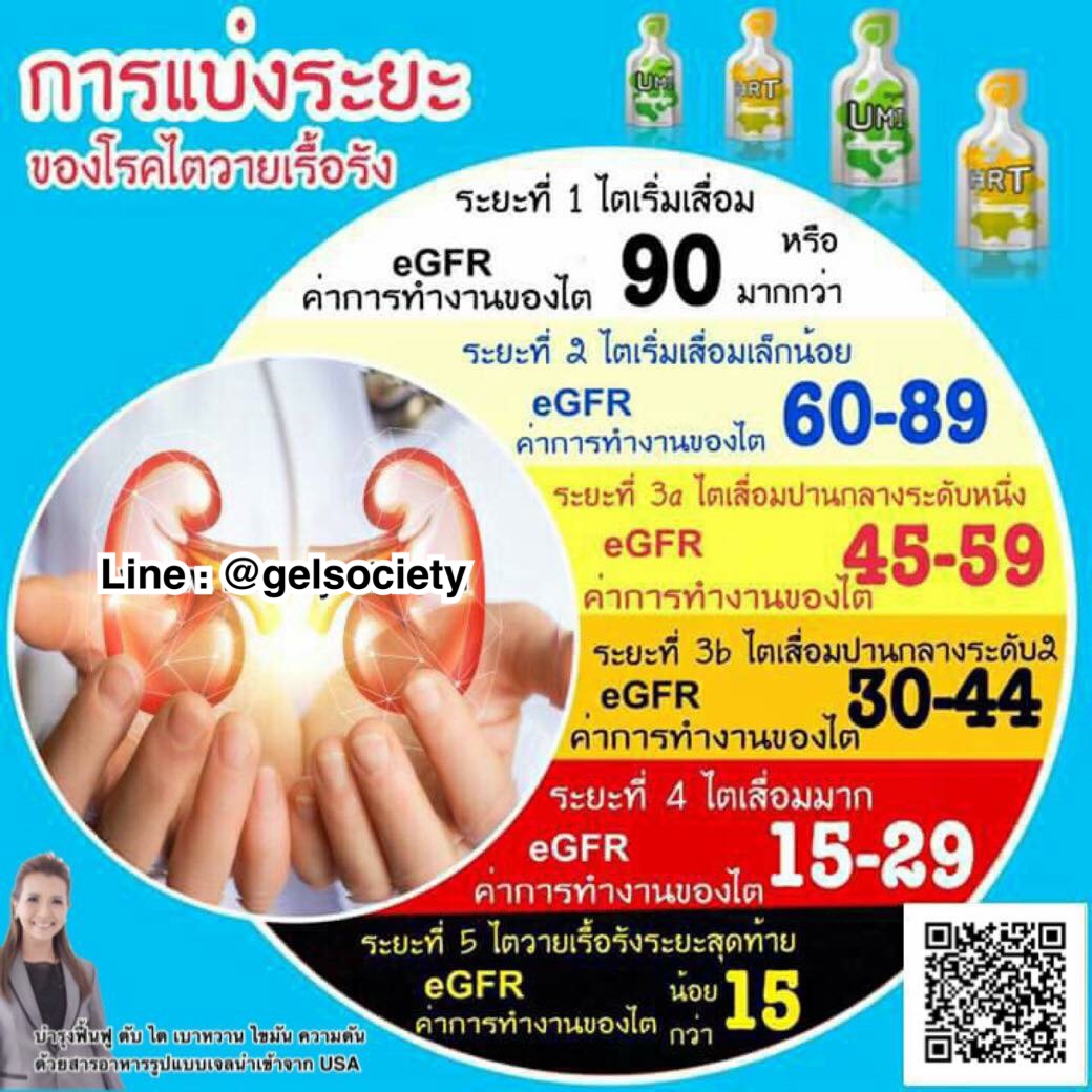 โรคไต ระยะ อาการ ค่าไต