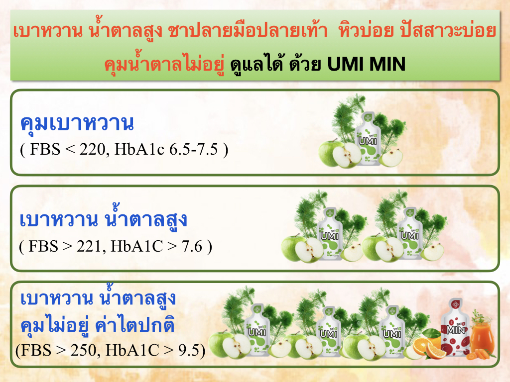 เบาหวาน น้ำตาลสูง ปัสสาวะบ่อย